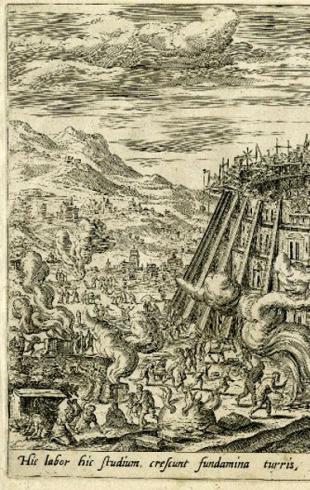 Краткая история о вавилонской башне Глиняный кирпич и битум